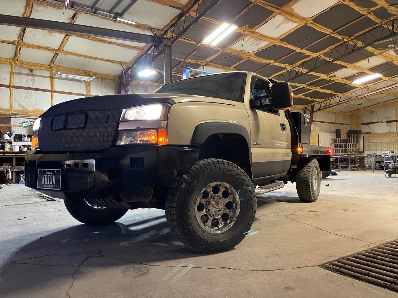 03 06 chevy 2500 3500 front bumper HOAV Metal Works